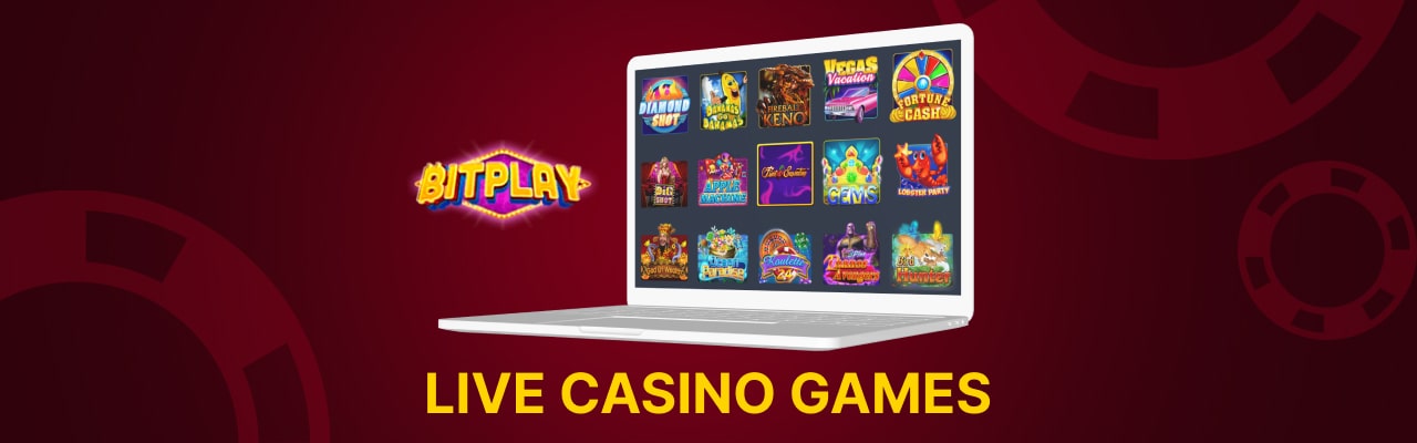 Bitplay live casino games