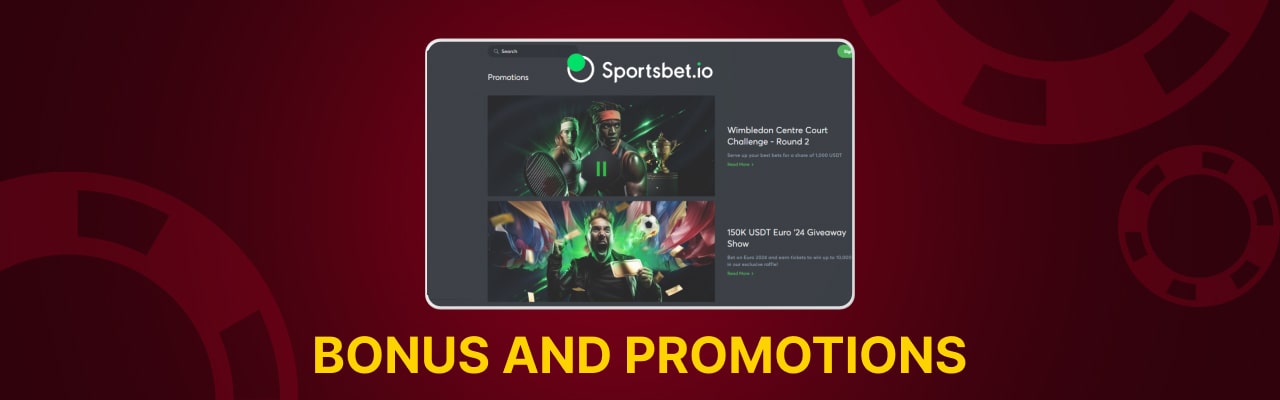 Bonuses promotions of sportsbet io