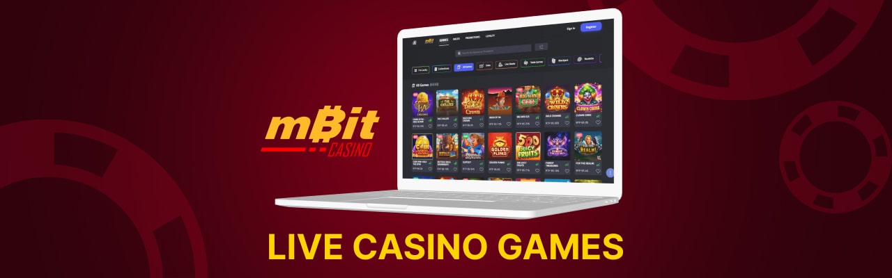 Mbitcasino live casino games