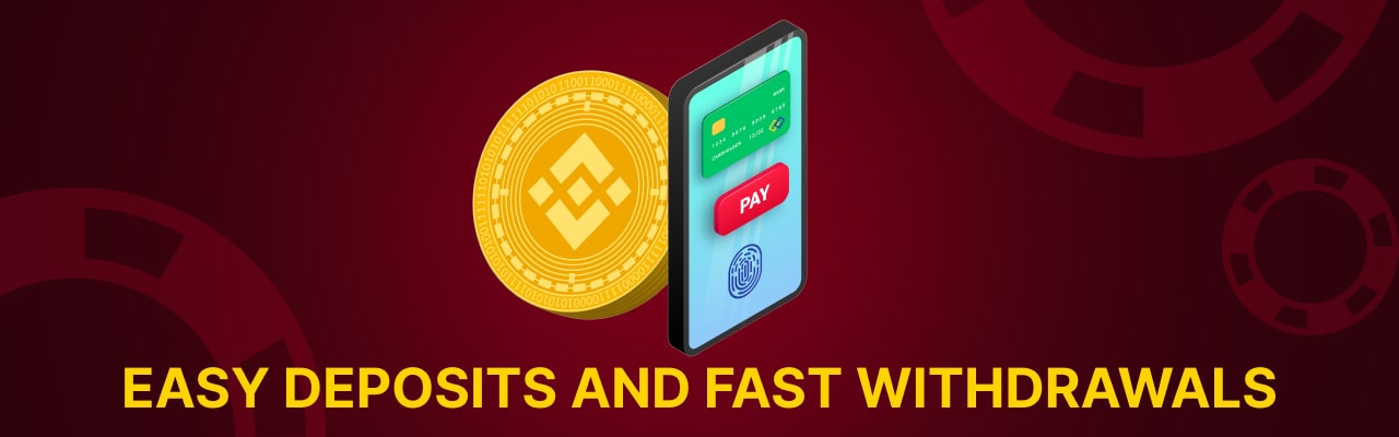 Binance coin casinos deposits withdrawals