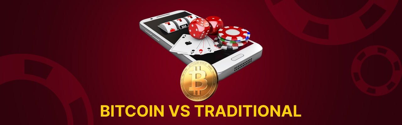 Bitcoin live casinos traditional casinos