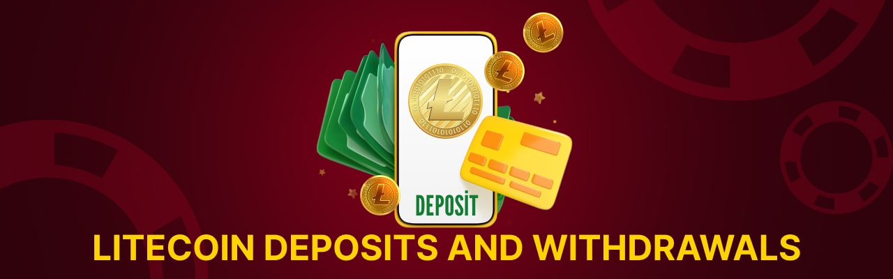 Litecoin casinos deposits withdrawals