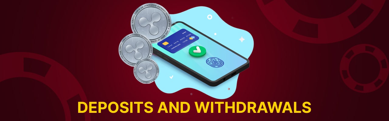 Ripple casinos deposits withdrawals