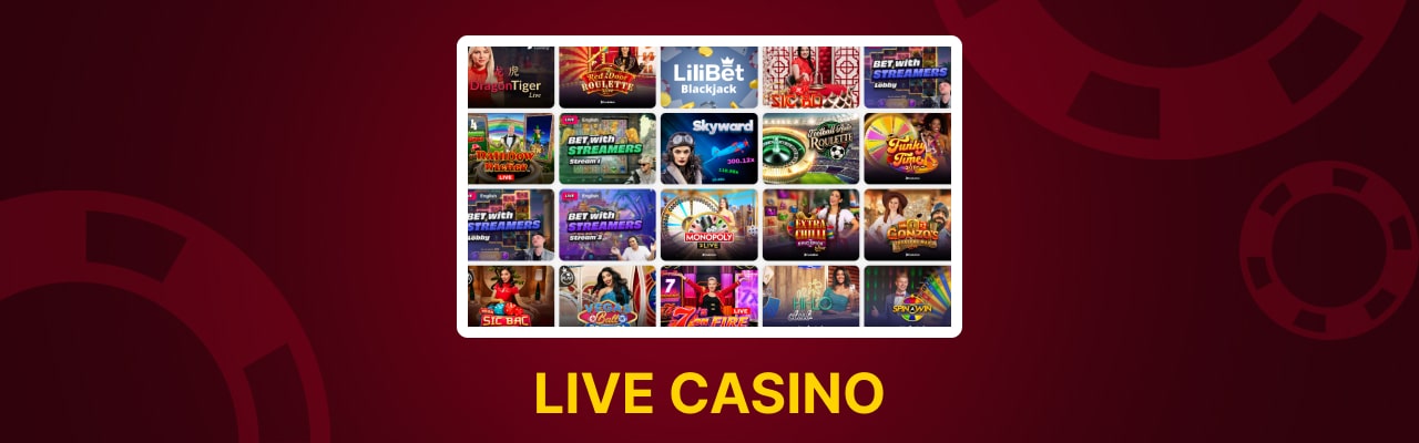 Lilibet live casino