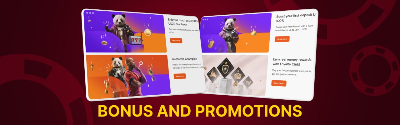 Bonuses promotions of bitcasino