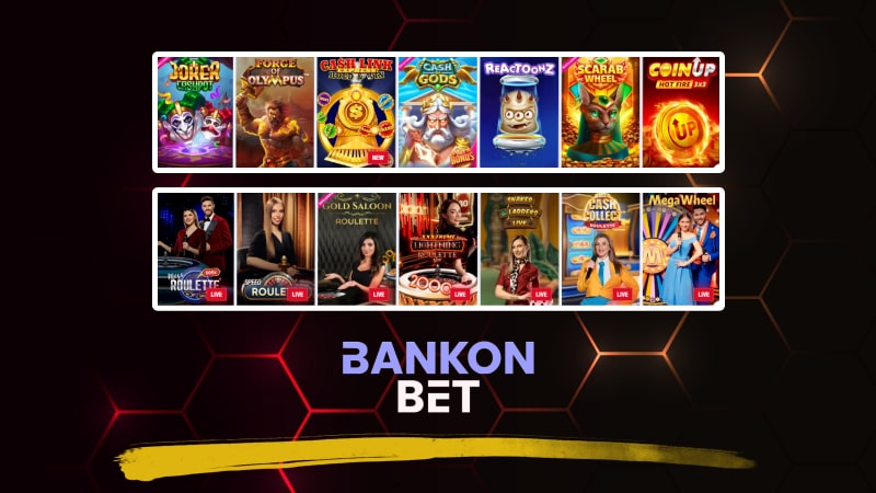 Bankonbet casino live casino games