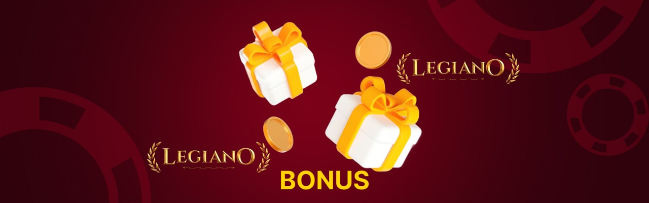 Legiano bonuses promotions