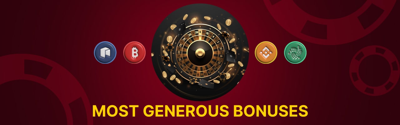 Top crypto casinos bonuses